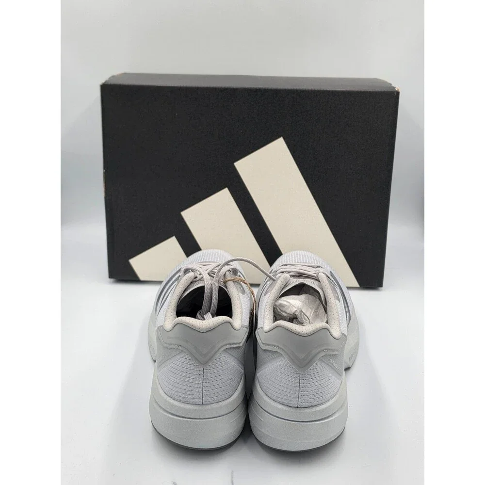 Adidas Duramo Speed 2 Men’s 10.5 Women’s 12 Running Shoes Silver Grey KJ2867 NIB